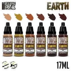 Green Stuff World - Vloeibare Pigmentset - Aarde