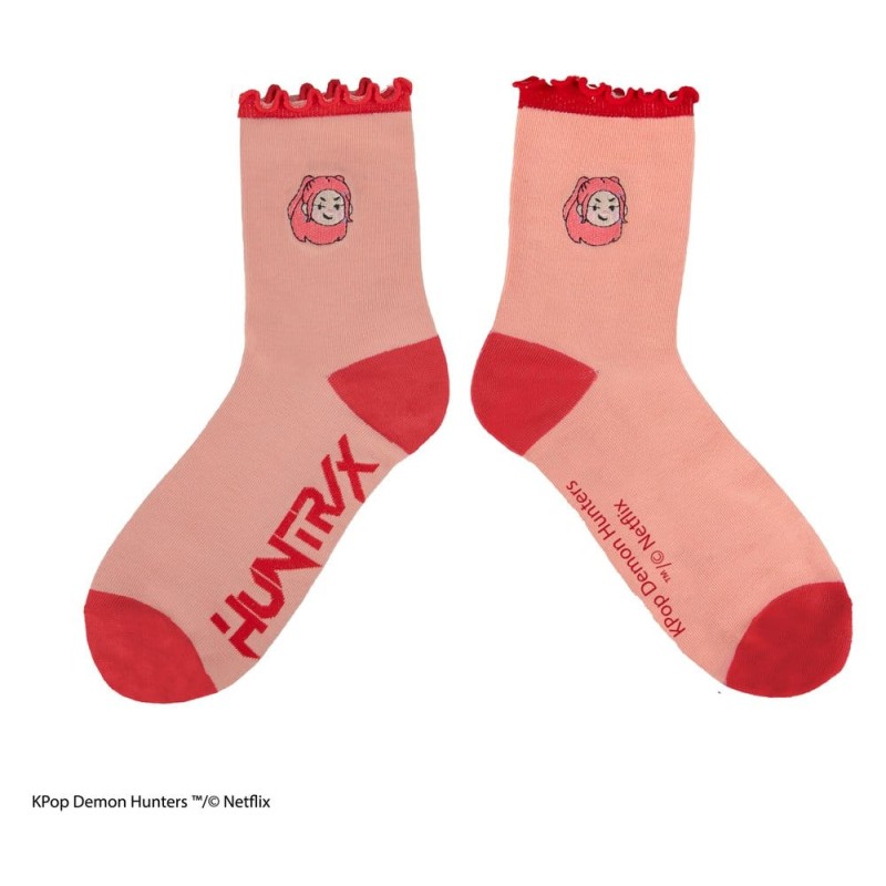 KPop Demon Hunters lot de 3 paires de chaussettes HUNTR/X