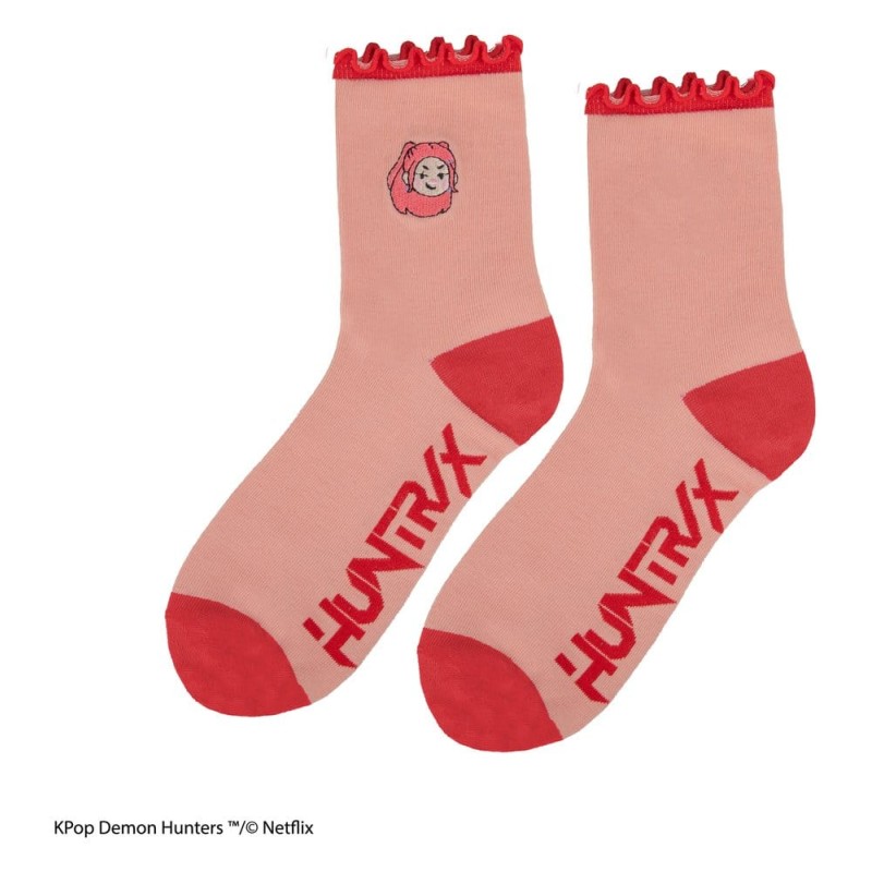 KPop Demon Hunters lot de 3 paires de chaussettes HUNTR/X