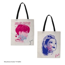 KPop Demon Hunters Tote Bag Rumi & Jinu