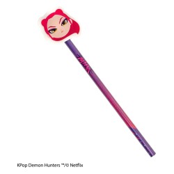 KPop Demon Hunters Crayons et Gommes Série 1 Présentoir (30)