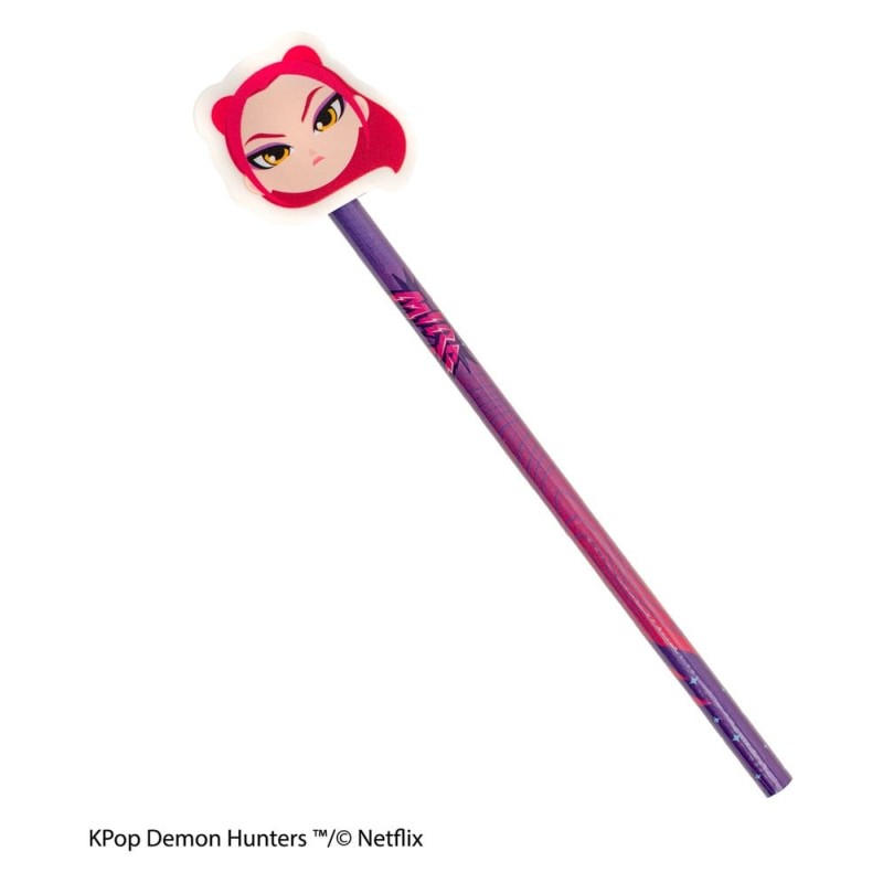 KPop Demon Hunters Crayons et Gommes Série 1 Présentoir (30)