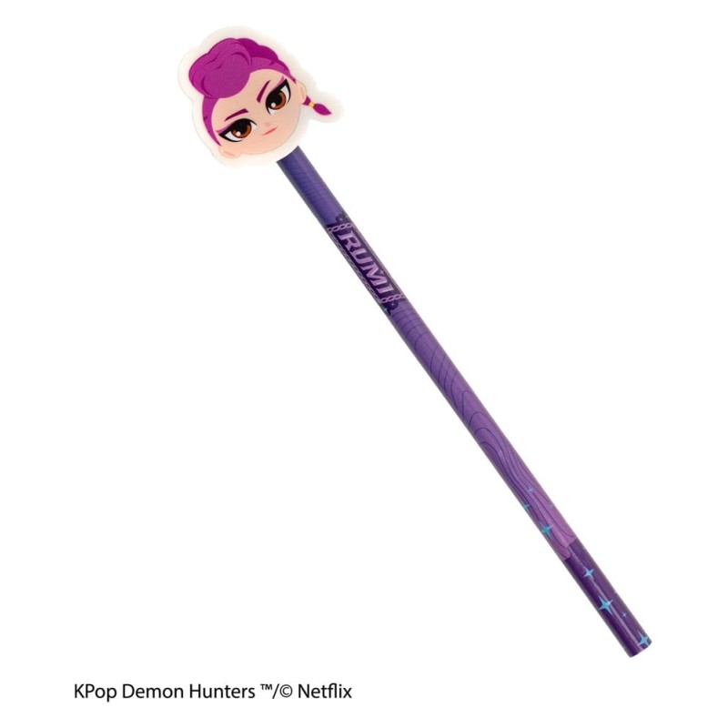 KPop Demon Hunters Pencil & Eraser Series 1 Display (30)