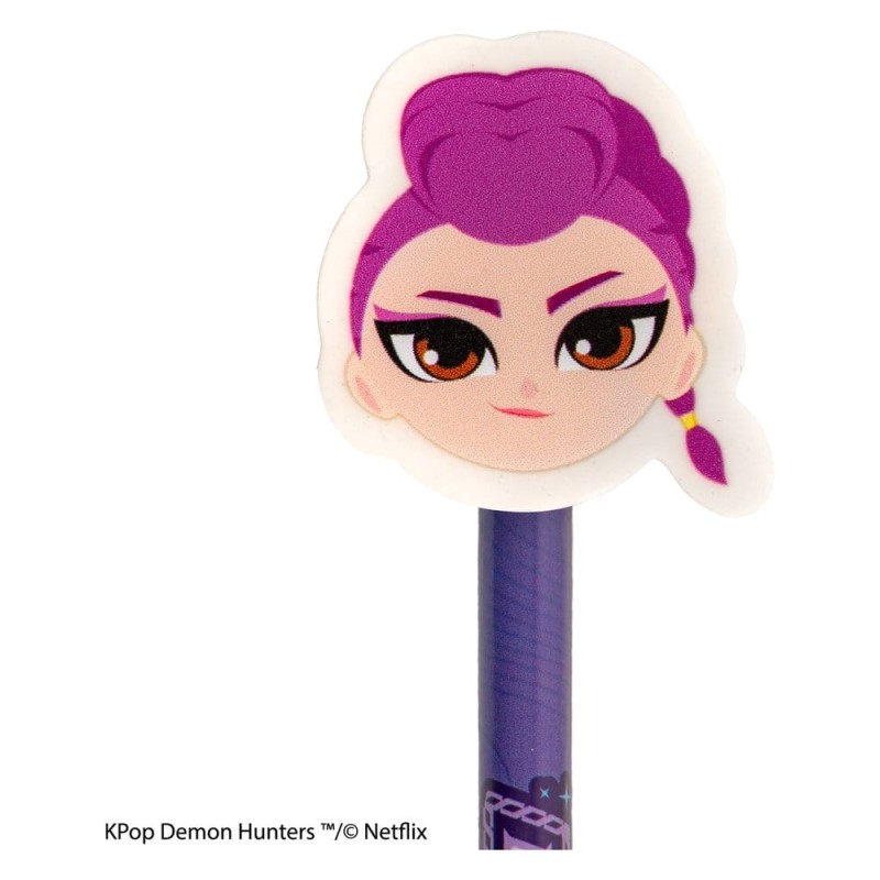 KPop Demon Hunters Pencil & Eraser Series 1 Display (30)