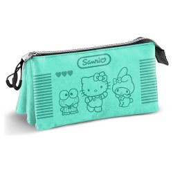Sanrio Triple Pencil Case Hello Kitty Videogame