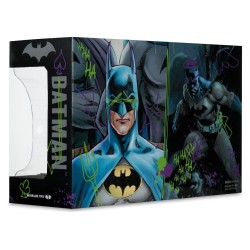 Batman DC Direct Mini Replica 1/3  2-pack Batman Cowls Hush & Knightfall (Jokerized) (Gold Label) 18 cm