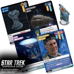 Star Trek: Captain's Chair Game jeu de cartes *ANGLAIS*