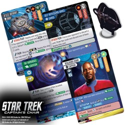 Star Trek: Captain's Chair Game jeu de cartes *ANGLAIS*