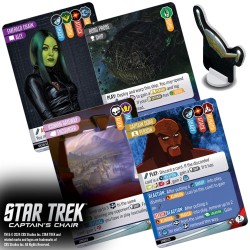 Star Trek: Captain's Chair Game Card Game *ENGLISH*