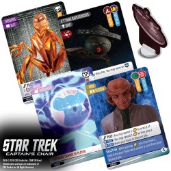 Star Trek: Captain's Chair Game jeu de cartes *ANGLAIS*
