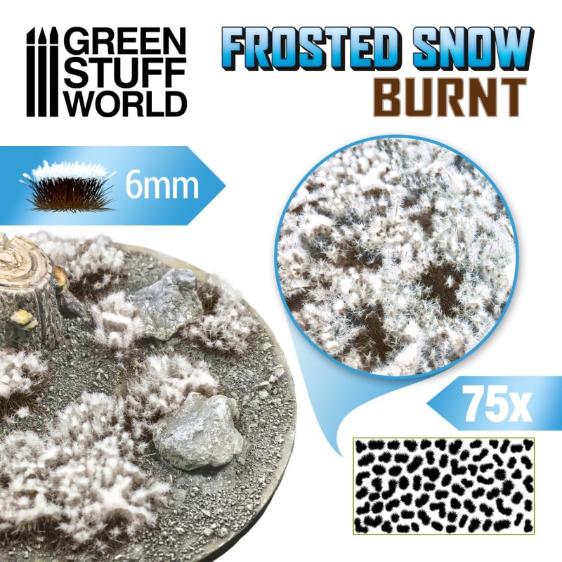 Green Stuff World - Frozen Tufts 6mm - Marron