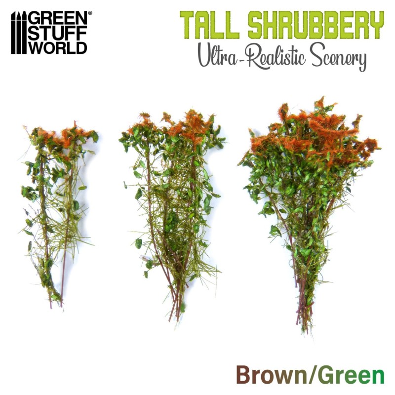 Green Stuff World - Bush Tufts Heute - Brown Green