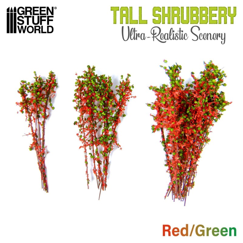 Green Stuff World - Bush Tufts Heute - Red Green