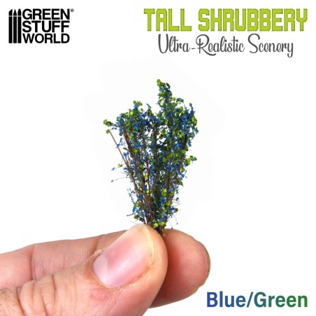 Green Stuff World - Bush Tufts Heute - Bleu vert