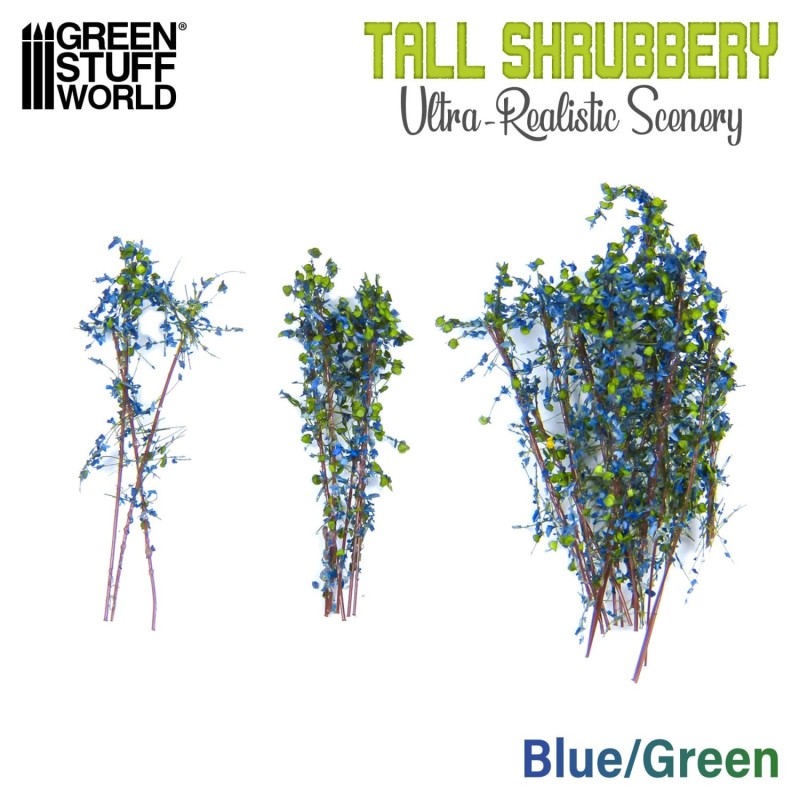 Green Stuff World - Bush Tufts Heute - Blue Green
