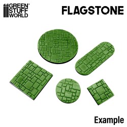 Green Stuff World - Getextureerde Wals - 15mm Stoepplaat