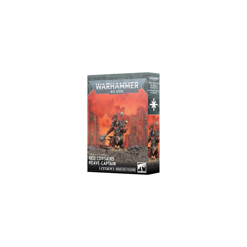 Warhammer 40,000 - Chaos Space Marines : Red Corsairs Reave-Captain