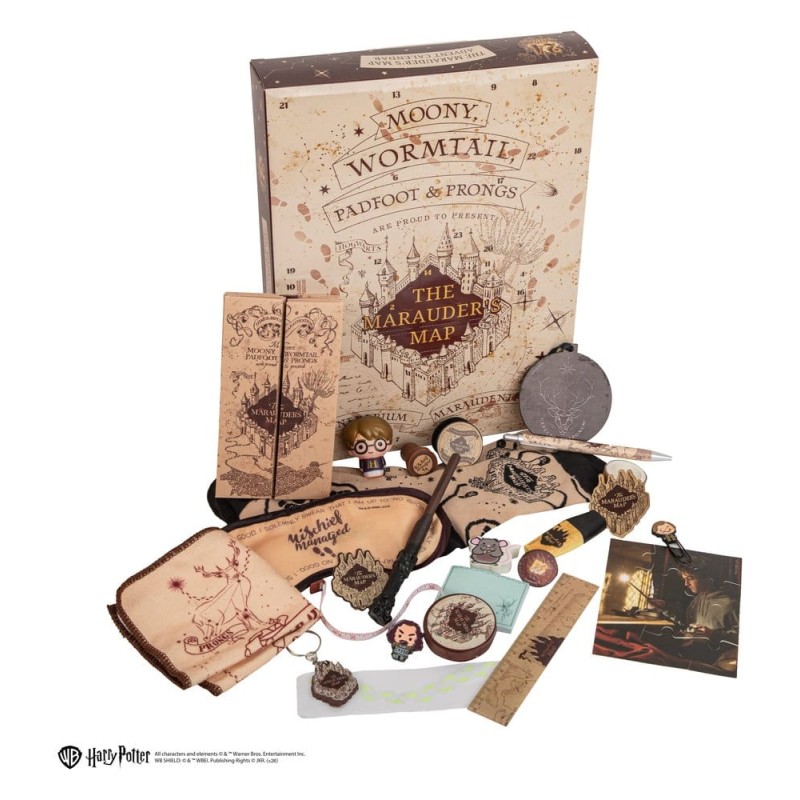 Harry Potter calendrier de l'avent Marauder's Map New Edition 2026