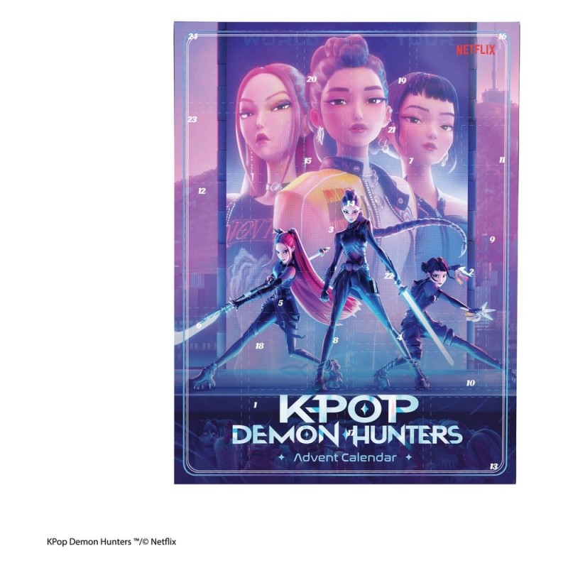 KPop Demon Hunters Classic calendrier de l'avent 2026