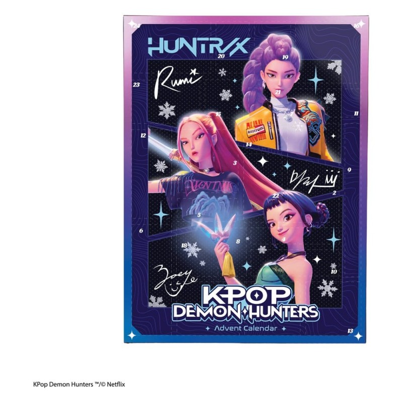 KPop Demon Hunters Classic calendrier de l'avent 2026