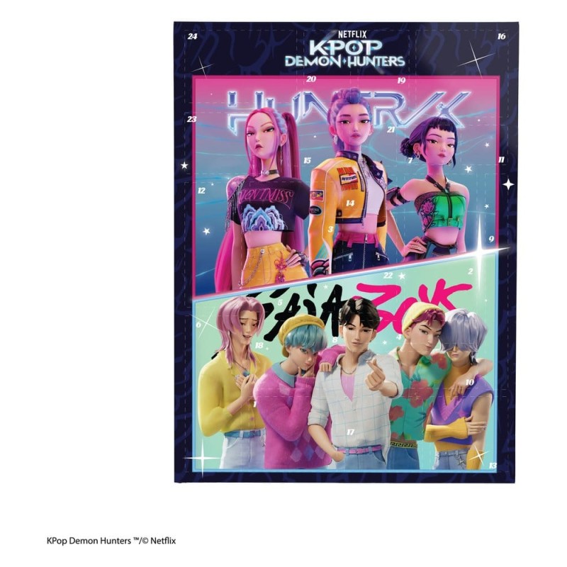 KPop Demon Hunters Classic calendrier de l'avent 2026