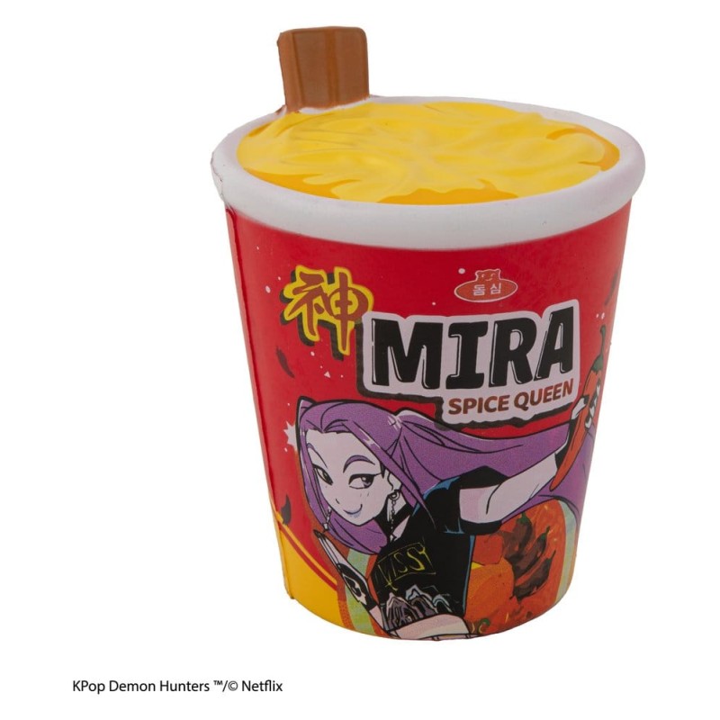 KPop Demon Hunters figurine anti-stress Squishy Mira Spice Queen Noodles