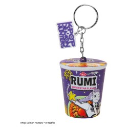 KPop Demon Hunters porte-clés squishy Rumi Superstar Flavor Noodles