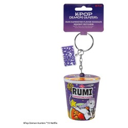 KPop Demon Hunters porte-clés squishy Rumi Superstar Flavor Noodles