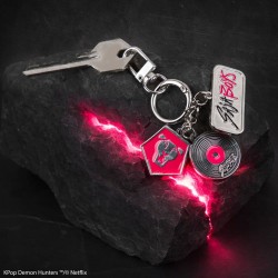 KPop Demon Hunters porte-clés à breloques Saja Boys