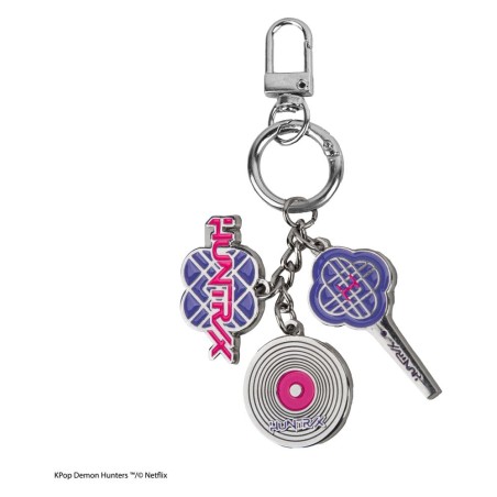 KPop Demon Hunters Charm Keychain HUNTR/X