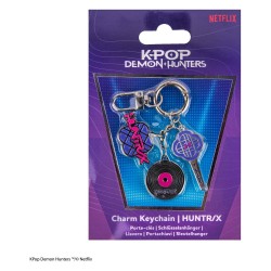 KPop Demon Hunters Charm Keychain HUNTR/X