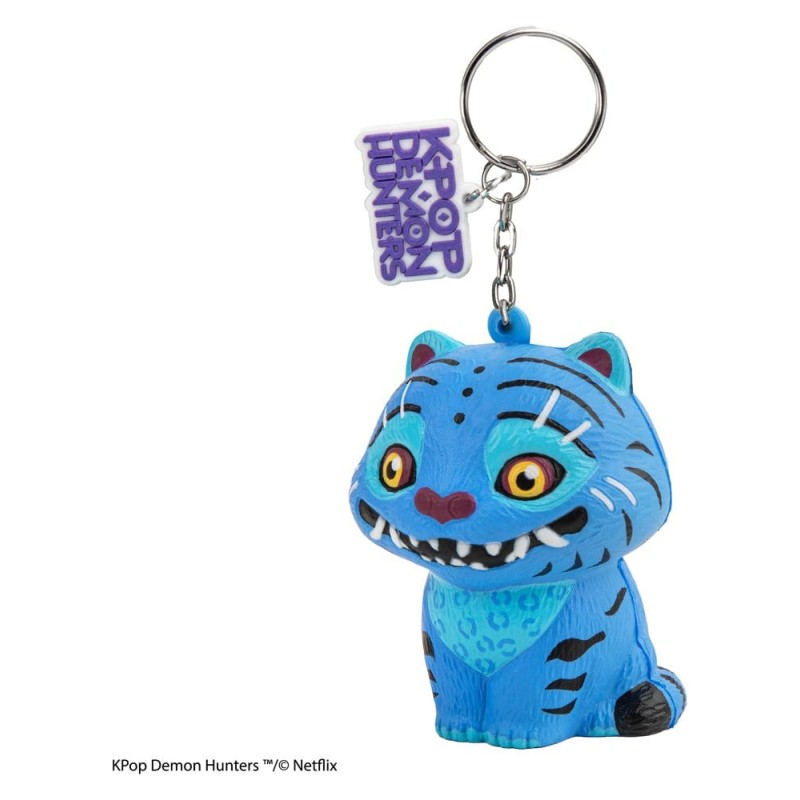 KPop Demon Hunters porte-clés squishy Derpy Tiger
