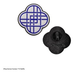 KPop Demon Hunters pin's HUNTR/X Logo