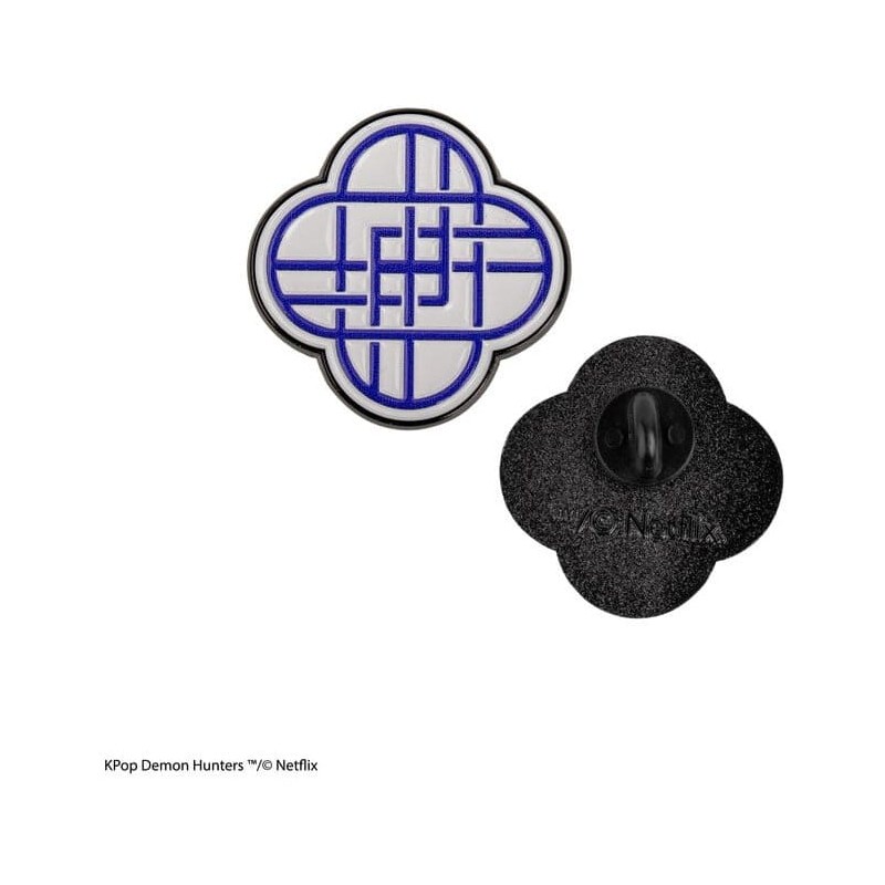 KPop Demon Hunters pin's HUNTR/X Logo