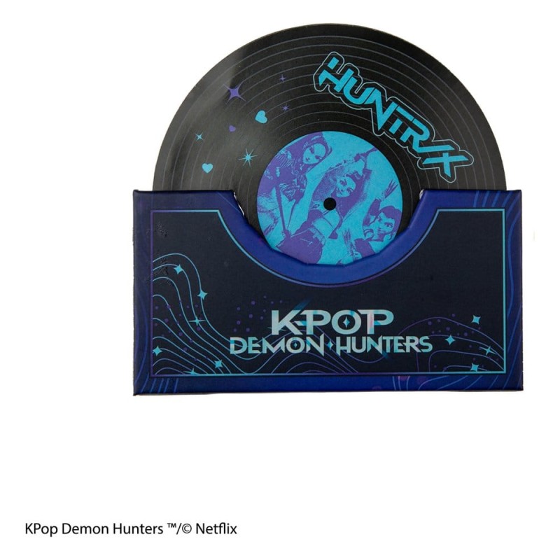 KPop Demon Hunters set de 4 sous-verres Hunters & Demons Soundtrack