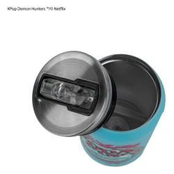 KPop Demon Hunters mug isotherme avec paille Soda Pop Can