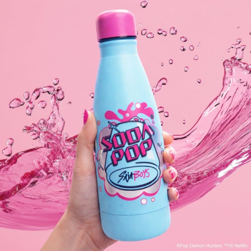 KPop Demon Hunters mini bouteille d'eau Soda Pop