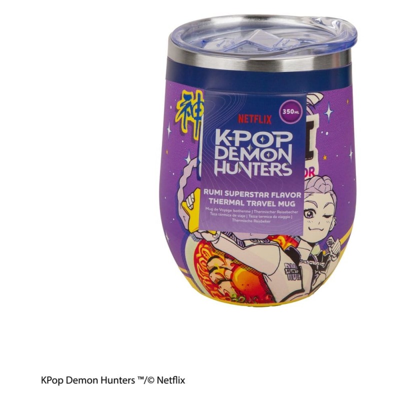KPop Demon Hunters mug de voyage Rumi Superstar Flavor