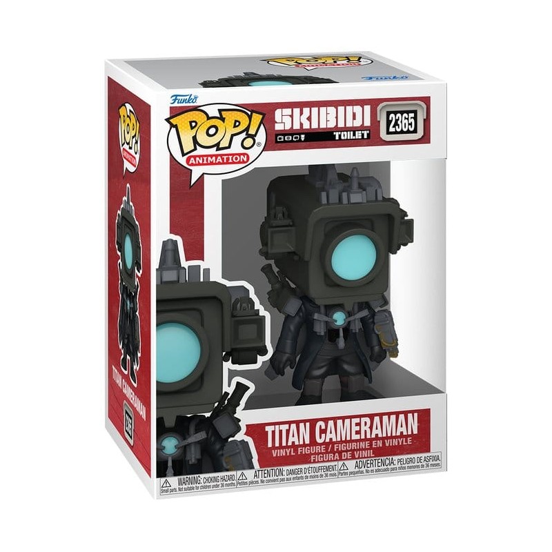Skibidi Toilet POP! Rocks Vinyl Figurine Titan Cameraman 9 cm