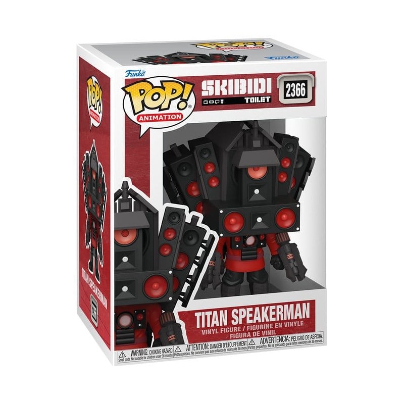 Skibidi Toilet POP! Rocks Vinyl Figurine Titan Speakerman 9 cm