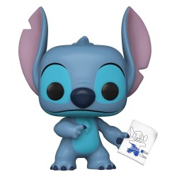 Lilo & Stitch POP! Vinyl figurine Stitch with Mood Chart 9 cm