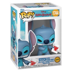 Lilo & Stitch POP! Vinyl figurine Stitch with Mood Chart 9 cm