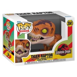 Jurassic Park POP! Movies Vinyl figurine Tiger Raptor 9 cm