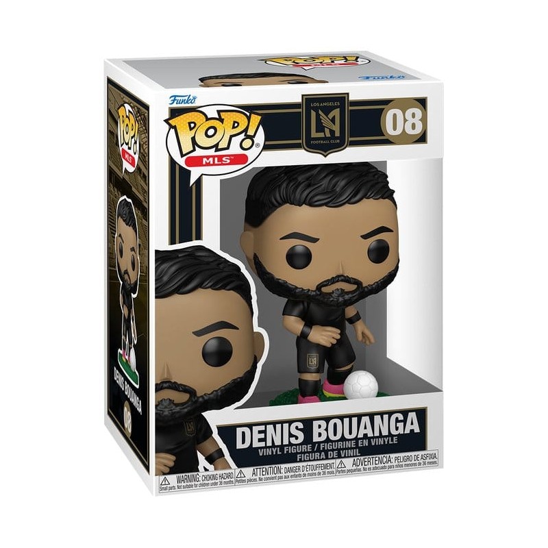 Los Angeles FC POP! MLS Vinyl figurine Denis Bouanga 9 cm