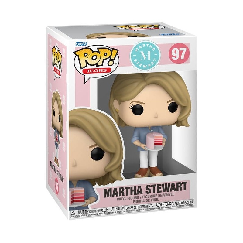 Martha Stewart POP! Icons Vinyl figurine Martha Stewart (with Cake) 9 cm