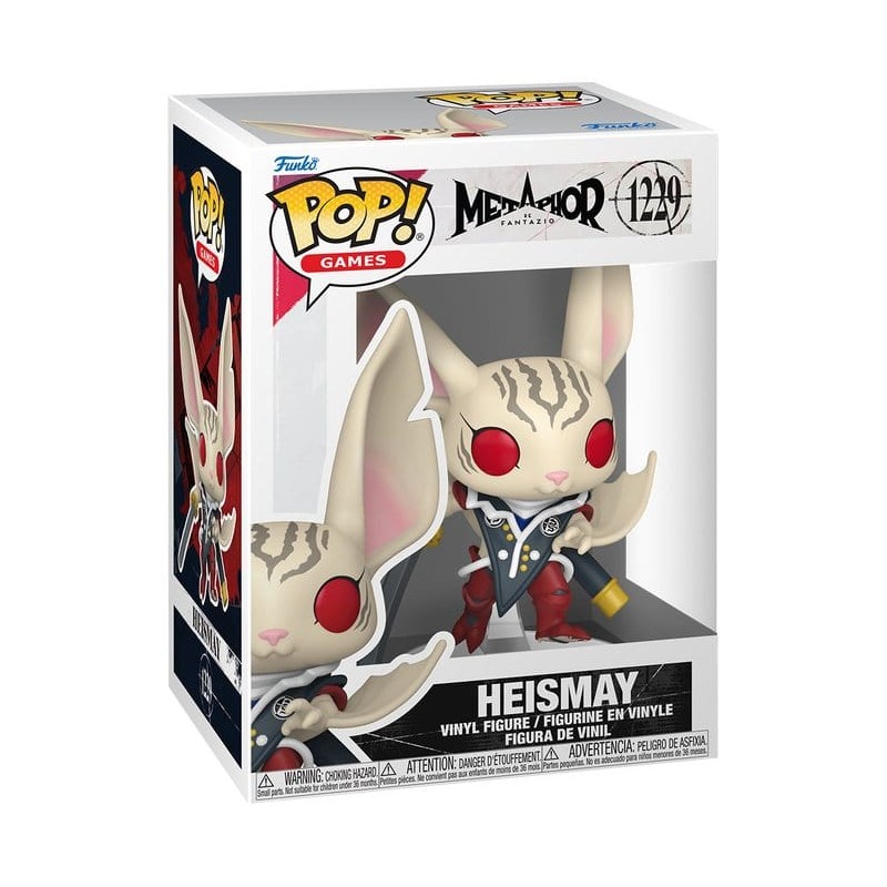 Metaphor: ReFantazio POP! Games Vinyl figurine Heismay 9 cm