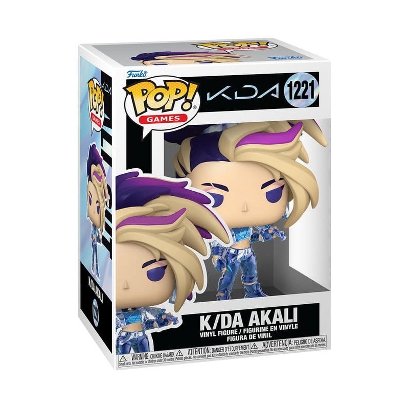 League of Legends POP! Games Vinyl figurine K/DA Akali 9 cm