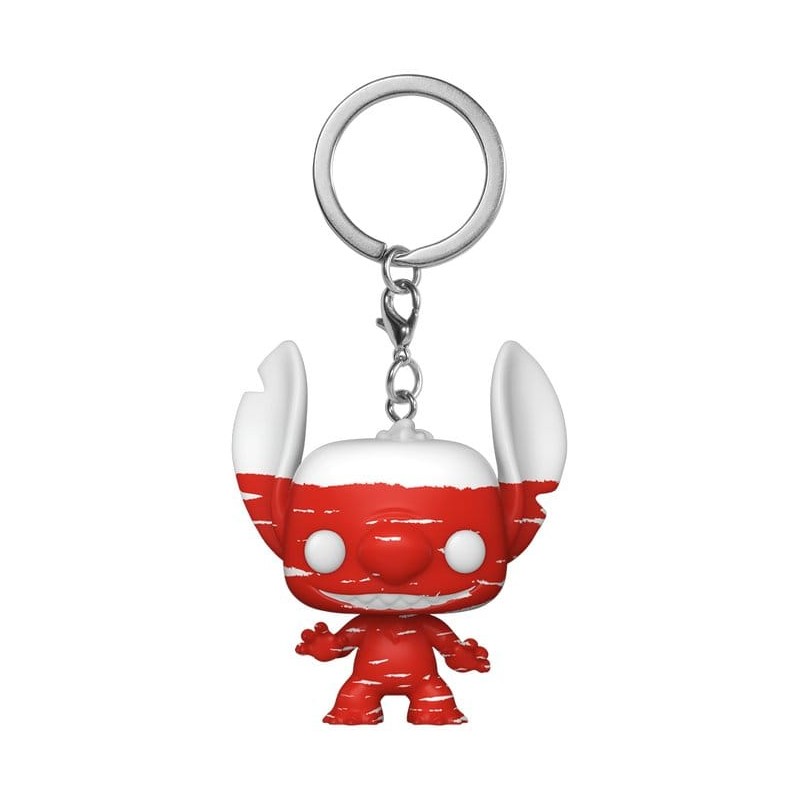 Lilo $ Stitch présentoir porte-clés Pocket POP! Stitch Badness Level 4 cm (12)