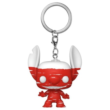 Lilo $ Stitch présentoir porte-clés Pocket POP! Stitch Badness Level 4 cm (12)