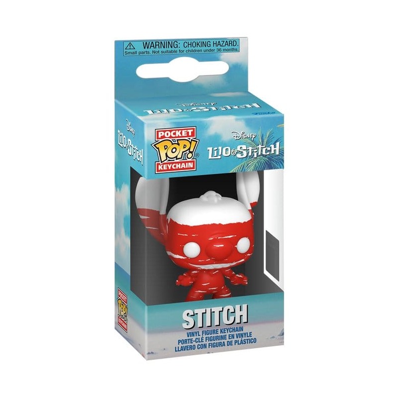 Lilo $ Stitch présentoir porte-clés Pocket POP! Stitch Badness Level 4 cm (12)